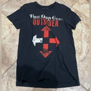 Three Days Grace Outsider Tee Shirt